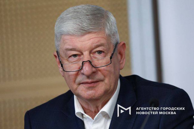 На фото - глава департамента градостроительной политики Москвы Сергей Левкин.